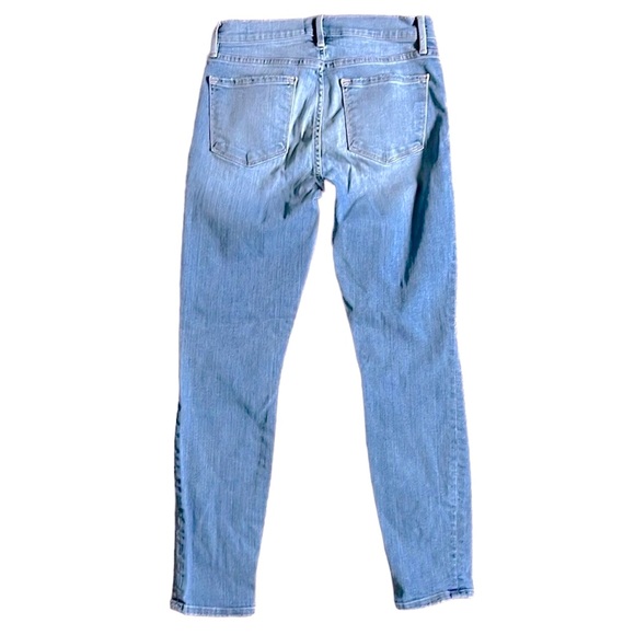 Frame Denim Le Skinny de Jeanne Crop in Adler - Picture 3 of 4